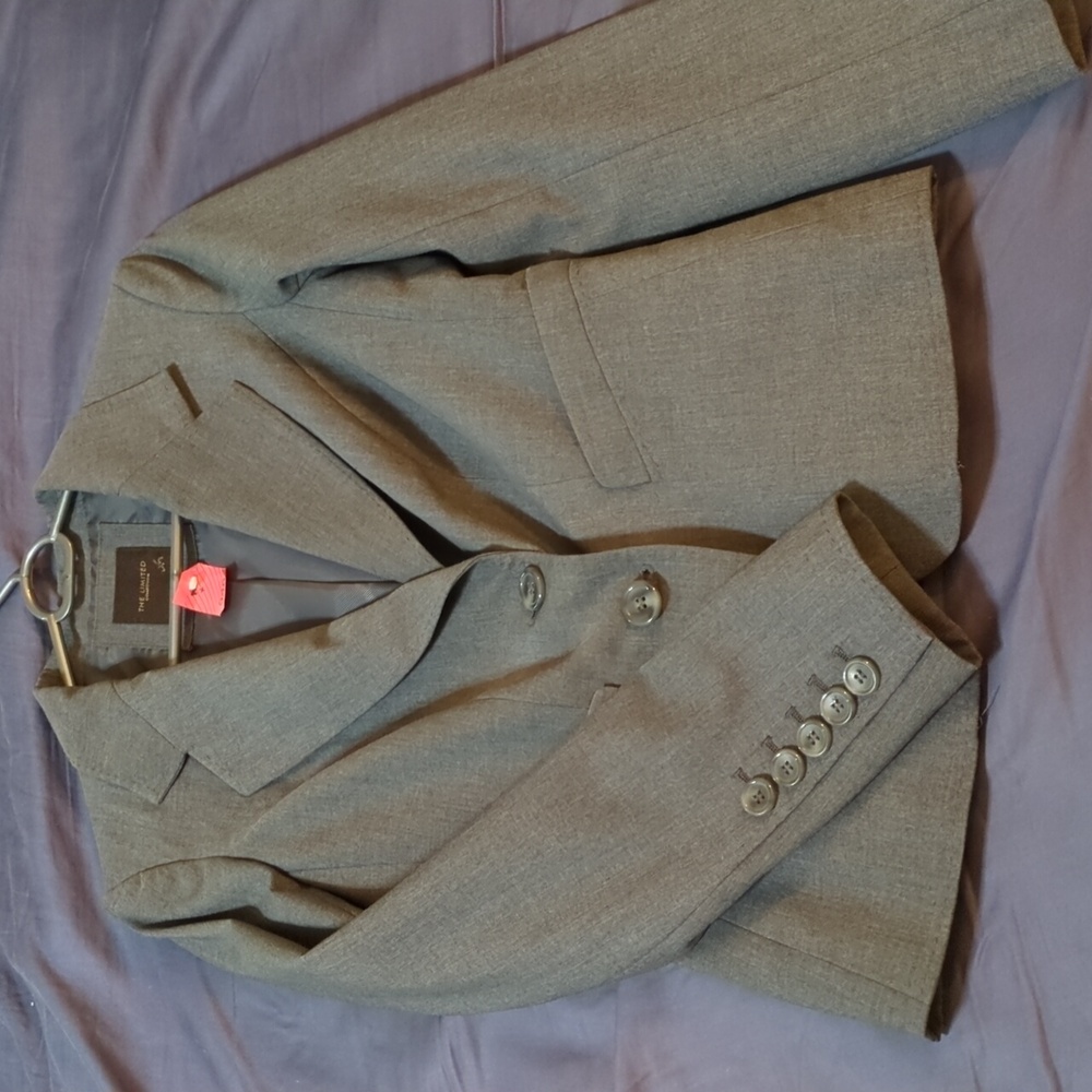 Charcoal 2 Button Blazer